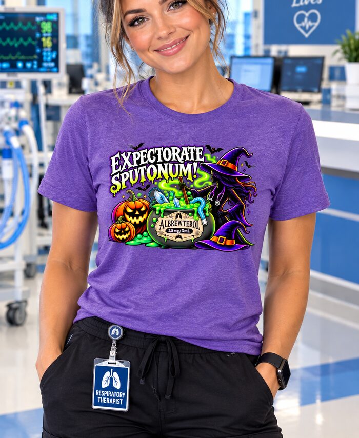 Expectorate Sputonum! — Albrewterol Cauldron — short sleeve